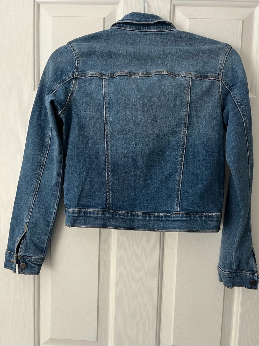 Girls Old Navy Blue Denim Jacket EUC Size XL - 14